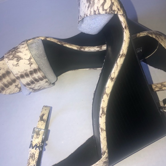 Michael kors crocodile leather sandals 👡 women’s - Picture 7 of 9